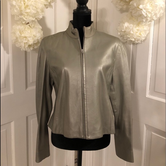 Jones New York Leather Jacket - Picture 13 of 13